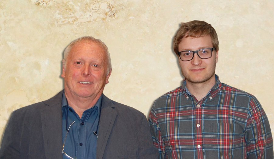 Der wohlverdiente Ruhestand winkt Geschäftsleitung PUMA Messer aus Solingen Harald Lauer und Hendrik Hiepass-Aryus