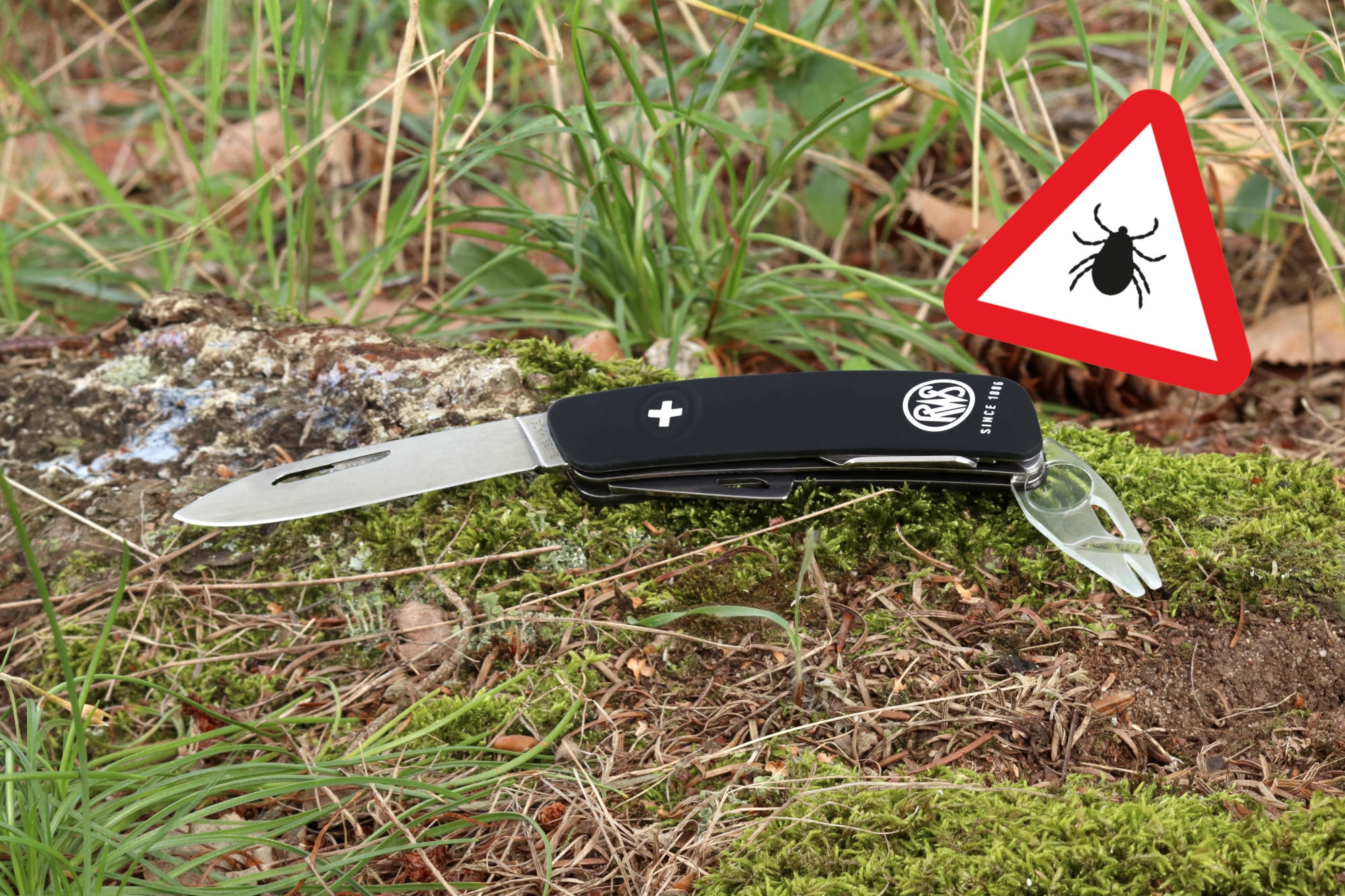rws-munition: Test: RWS Taschenmesser TICK TOOL von SWIZA – so entfernen Sie Zecken einfach und sicher!