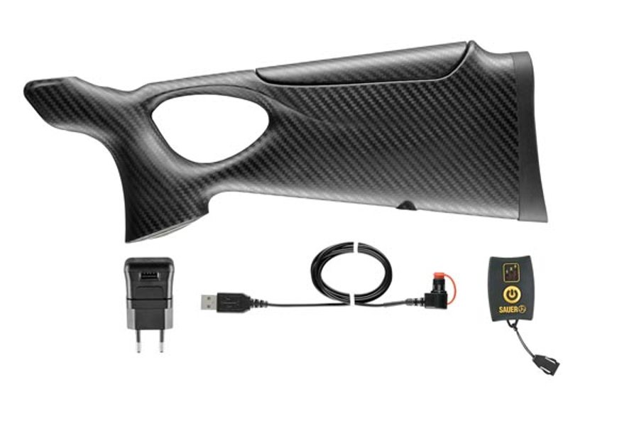SAUER ERGO HEAT Pistolengriffheizung Netzteil und Fernbedienung der SAUER ERGO HEAT Heizung