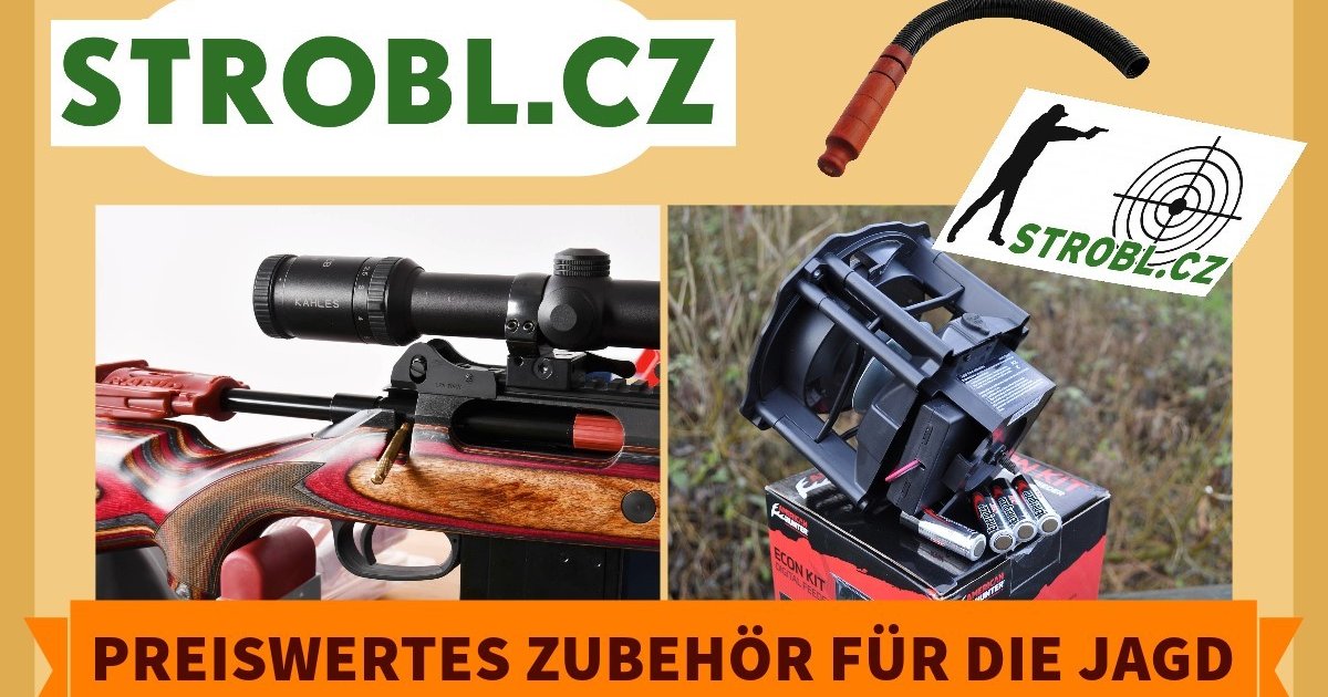 Online nabídky na STROBL.CZ: cenově dostupné doplňky do přírody i na další loveckou sezónu