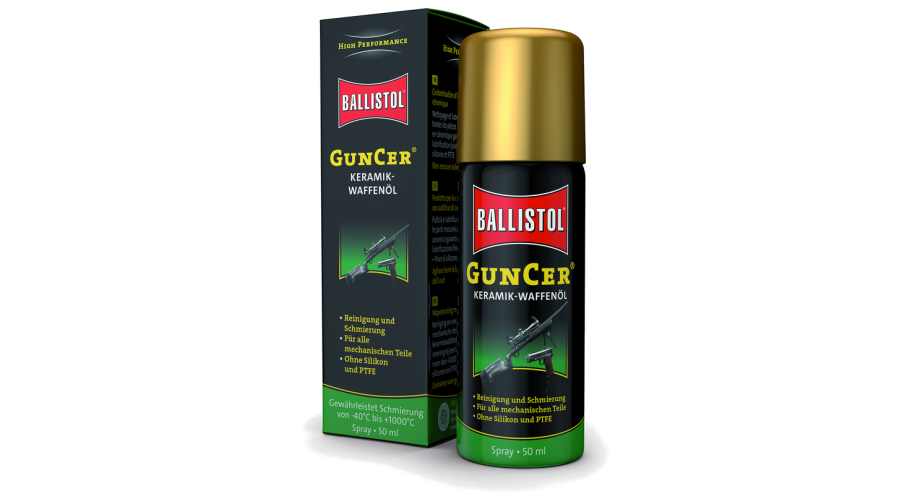 GunCer Waffenöl von BALLISTOL.