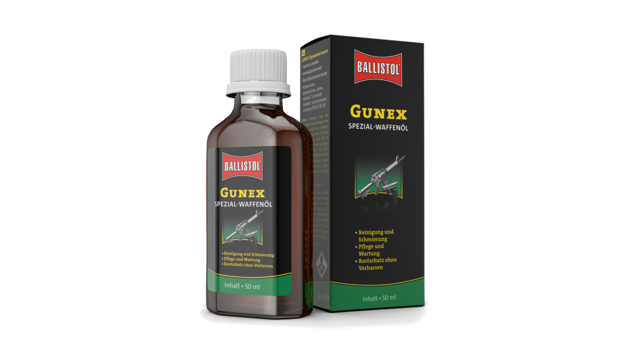 Gunex Waffenöl von BALLISTOL.