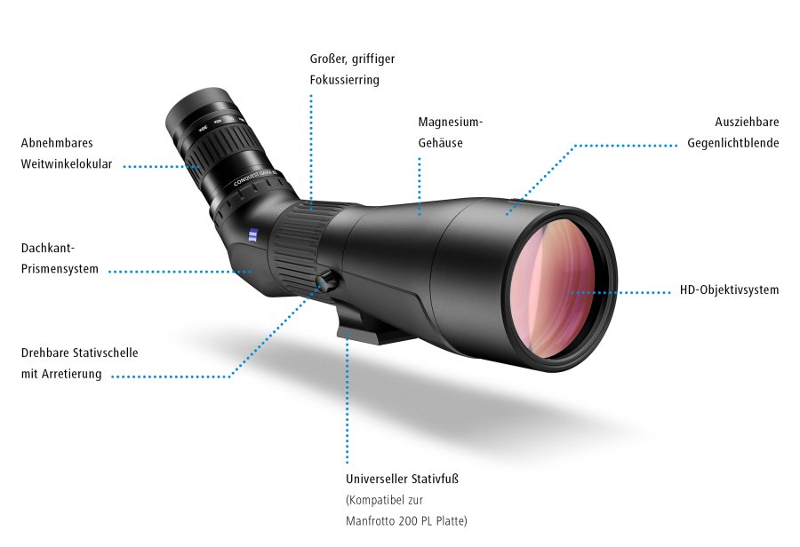 Das neue ZEISS Conquest Gavia 85 ZEISS Spektiv