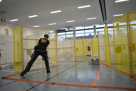 5. Action Air Shooting in Selb: Airsoft-Schießen für Nachwuchsschützen Profi-Schütze beim Action Air Shooting in Selb