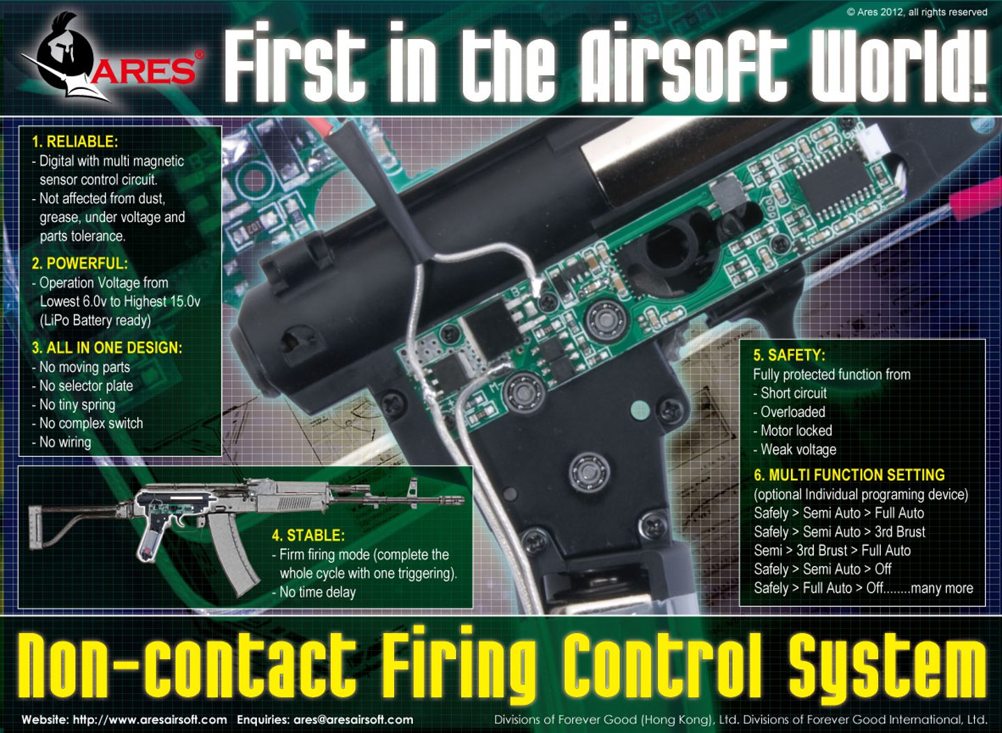 ARES Non-contact Firing Control System ARES Non-contact Firing Control System