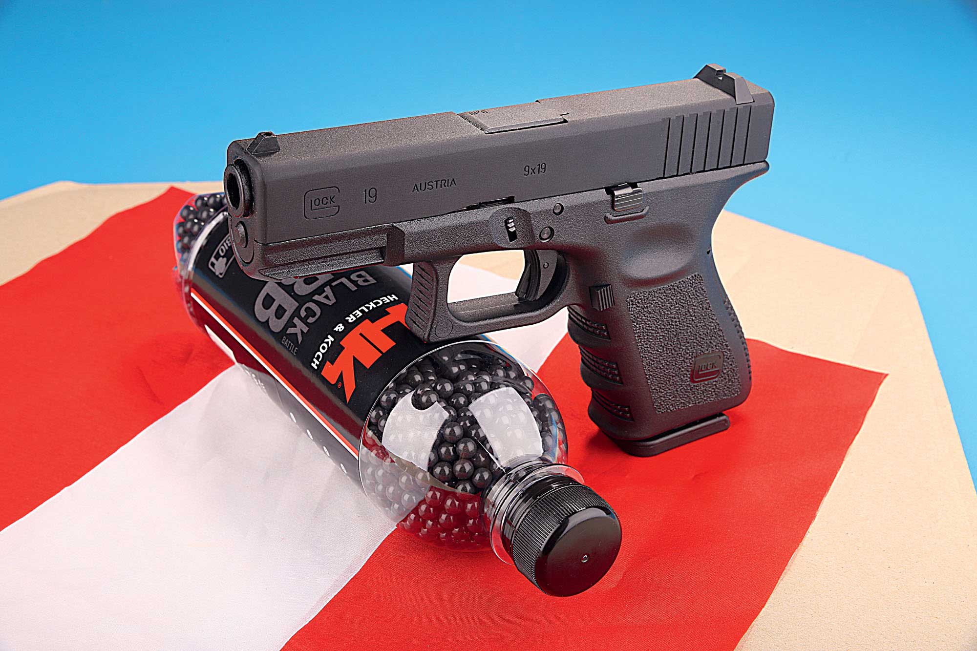 glock: Test & Technik: UMAREX GLOCK 19 Airsoft-Pistole