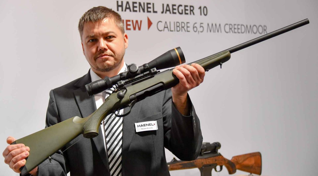 Haenel Jäger 10 auf der IWA 2019