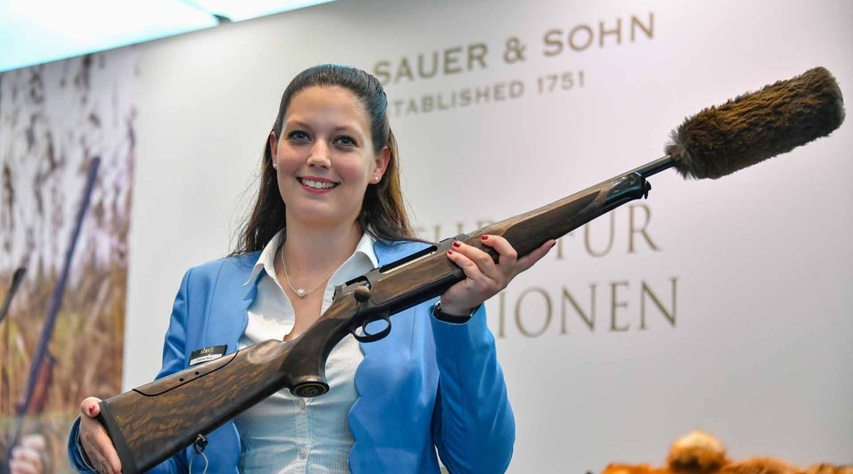 Sauer & Sohn 404 Repetierbüchse auf der IWA 2019
