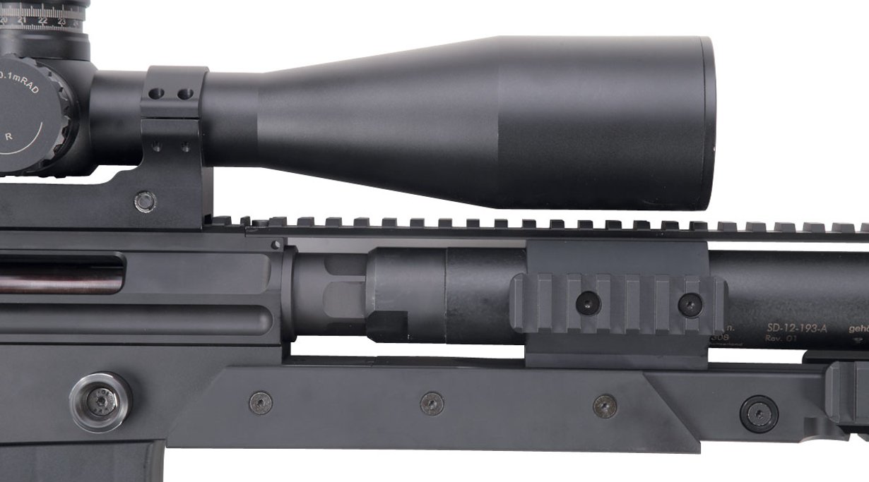 Nahaufnahme der Haenel RS 8.