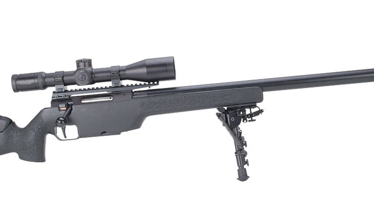 Die SIG Sauer SSG 3000 in der Subsonic-Ausführung nach rechts ausgerichtet.