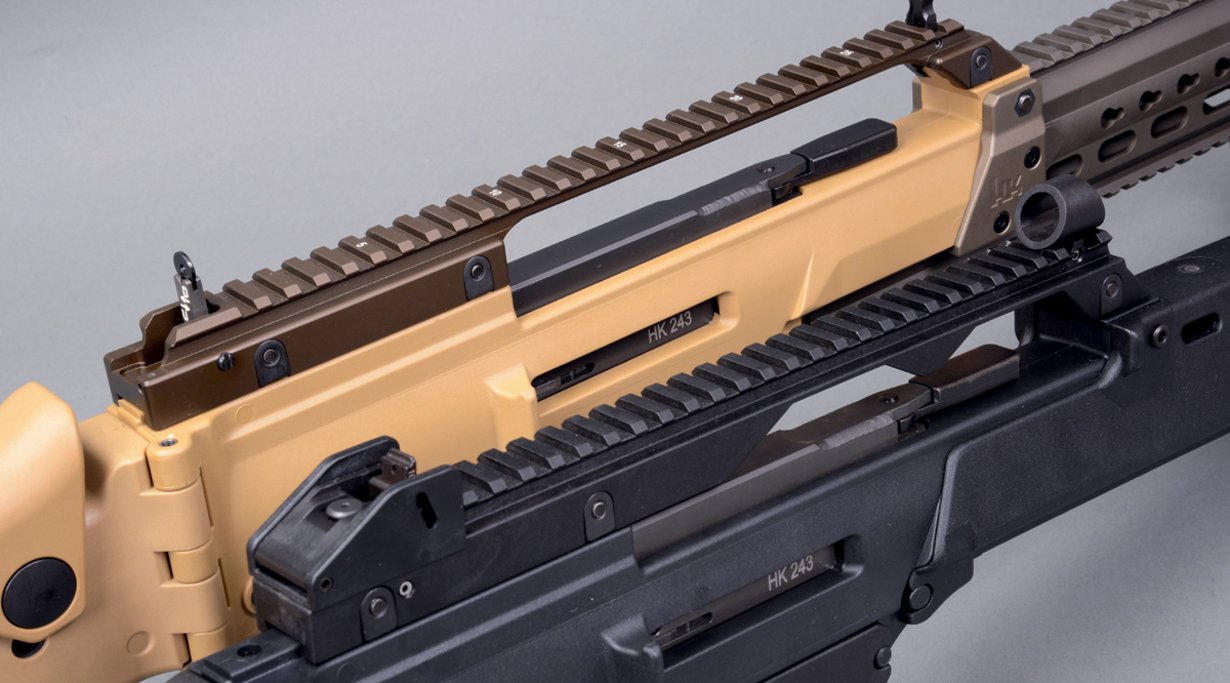 Die mechanischen Diopter-Visierungen der beiden Modelle