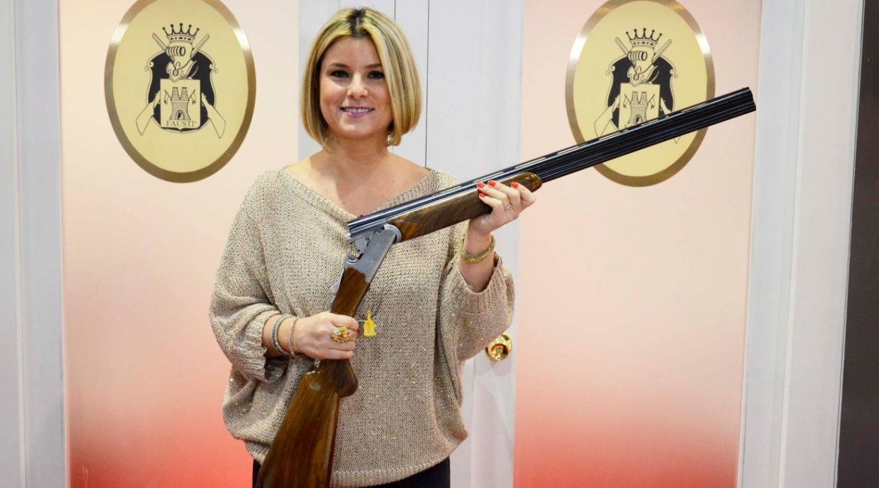 Fausti Aphrodite Bockflinte speziell für Jägerinnen auf SHOT Show 2016