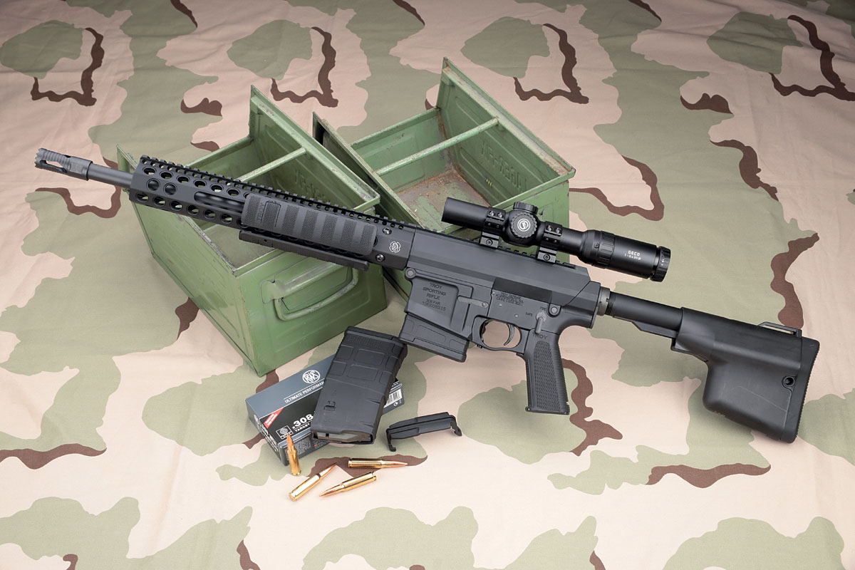 Bildergalerie: Troy Pump Action Rifle Vorderschaftrepetierbüchse