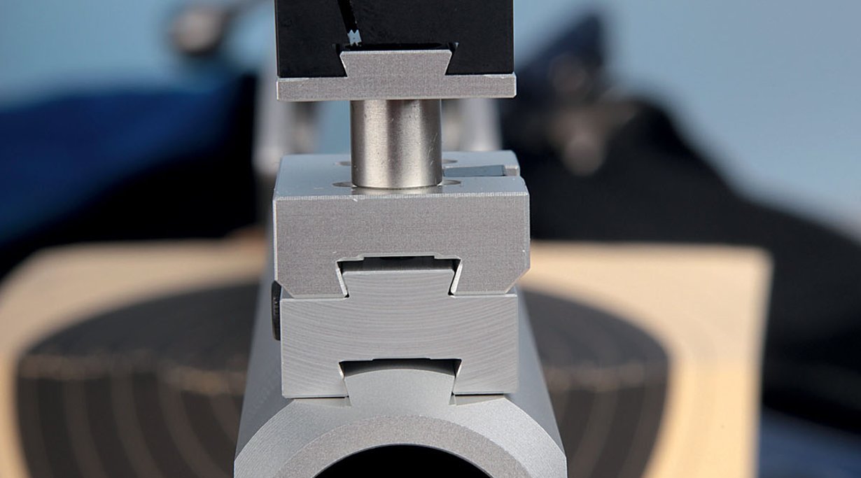 Korntunnel und Centra-Visierung