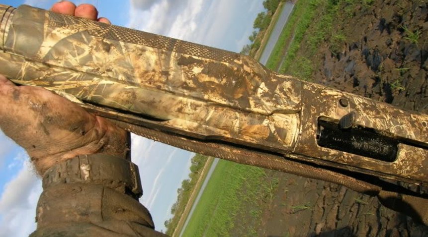 Benelli M2 Camouflage-Version im Detail