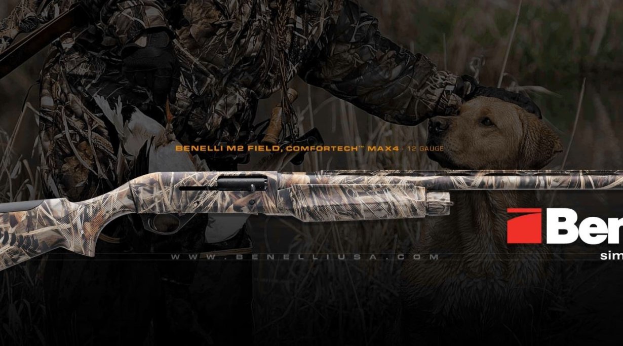 Benelli M2 in der Camouflage-Version