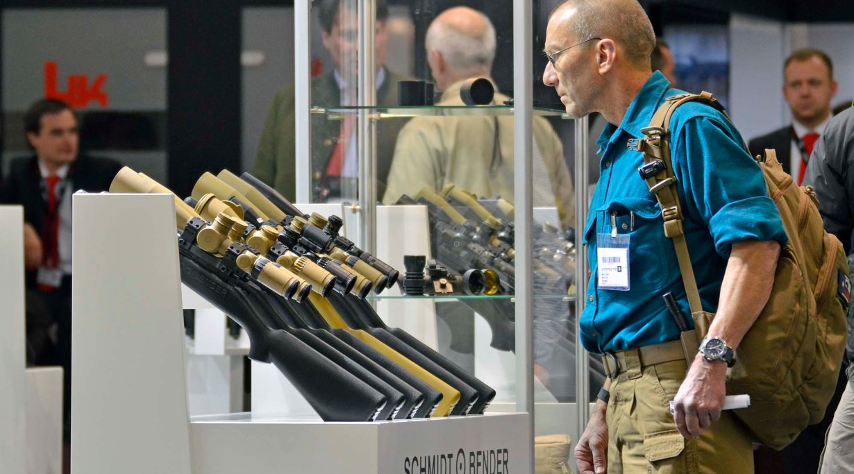 S&B Optics attract attention - Enforcetac 2016