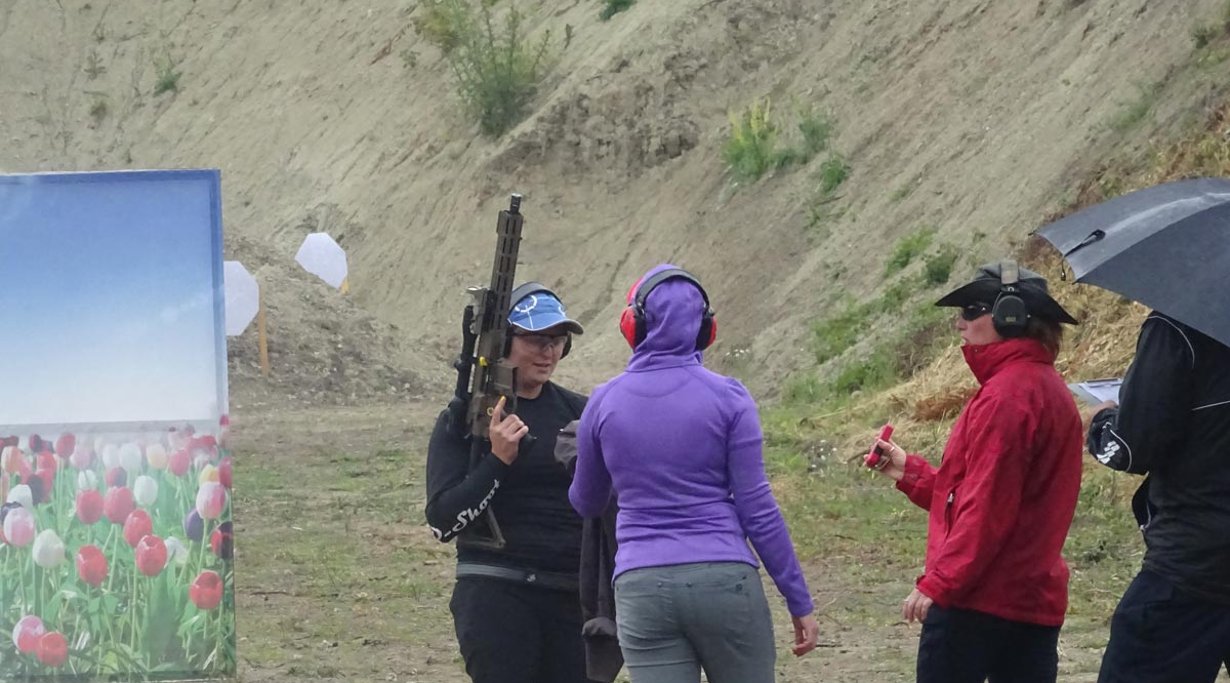 Weltmeisterin auf der IPSC EM 2015