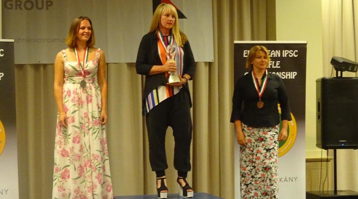 Siegerehrung IPSC Rifle EM