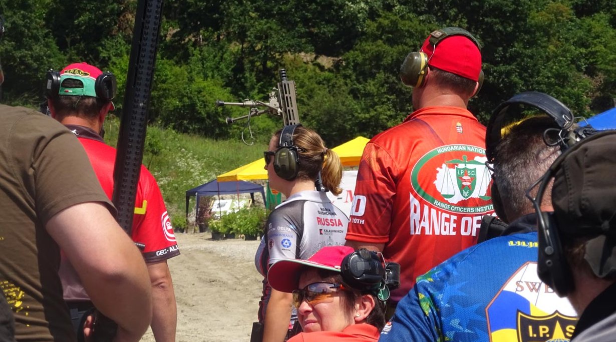 Vorbereitung auf den Schuss