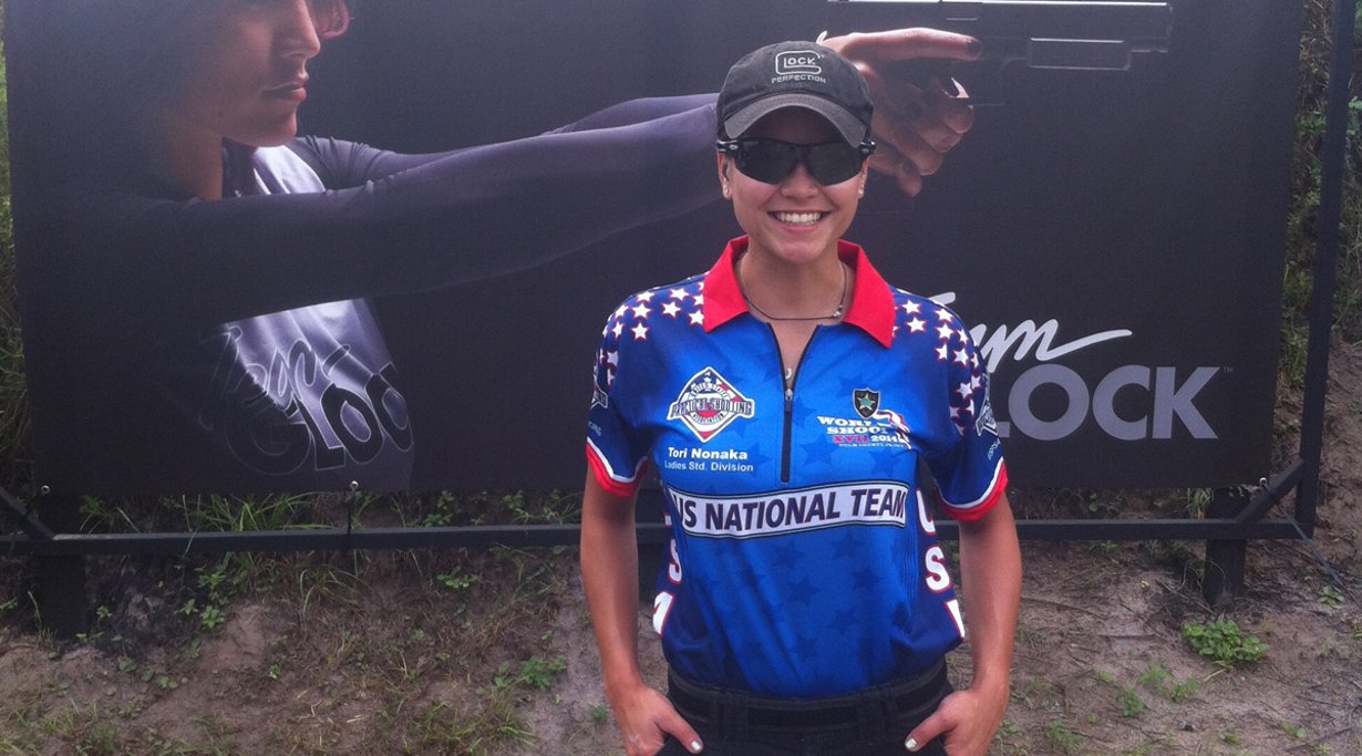 GLOCK Schützin Tori Nonaka holt Silber bei der IPSC WM 2014 in den USA