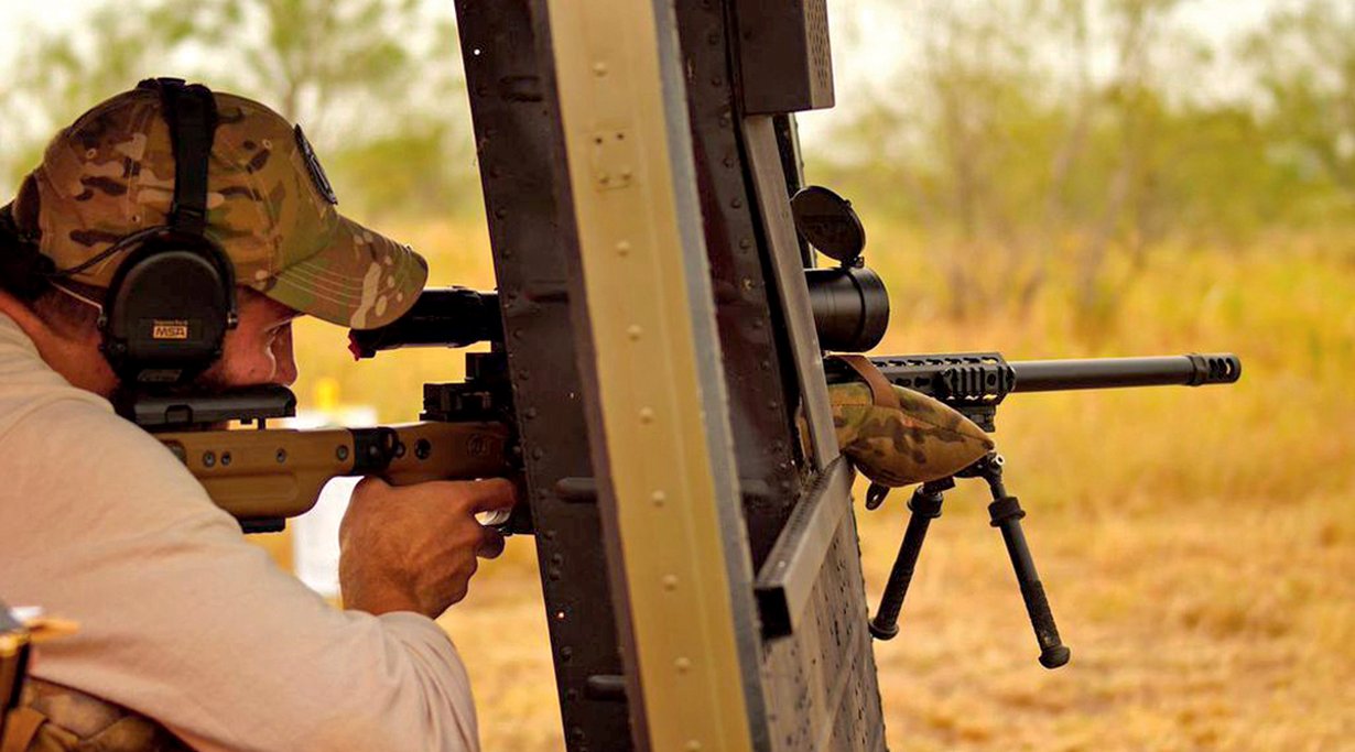 Einfache Befestigung der Gewehrauflagen ermöglichen ein schnelles Aufsuchen einer neuen Schießposition