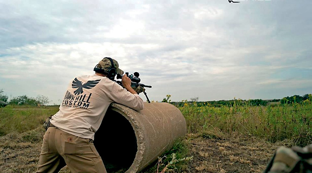 Das Beherrschen in unerschiedlichen Schießpositionen gehört zu den PRS-Grundfertigkeiten.