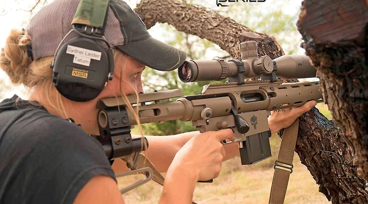 Zielfernohre von Schmidt & Bender, Vortex und Bushnell kommend hauptsächlich zum Einsatz.