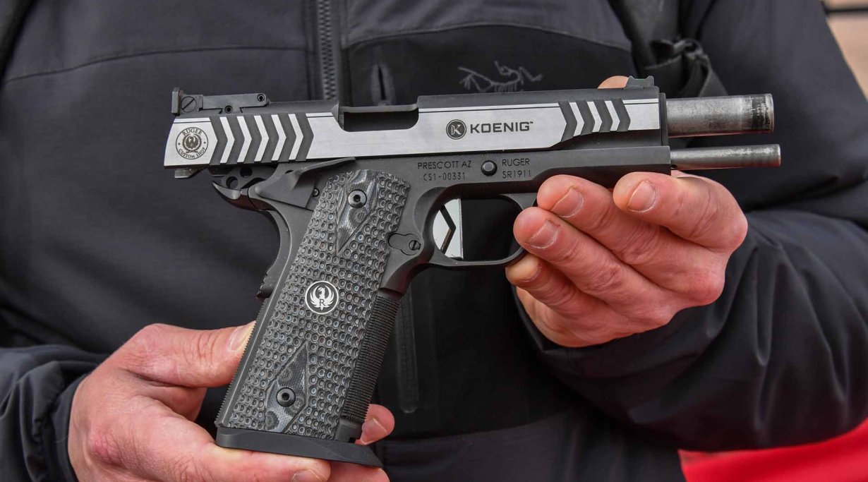 Bildergalerie: Kurzwaffenneuheiten auf der SHOT Show 2019 RUGER SR1911 Competition in rechter Seitenansicht.