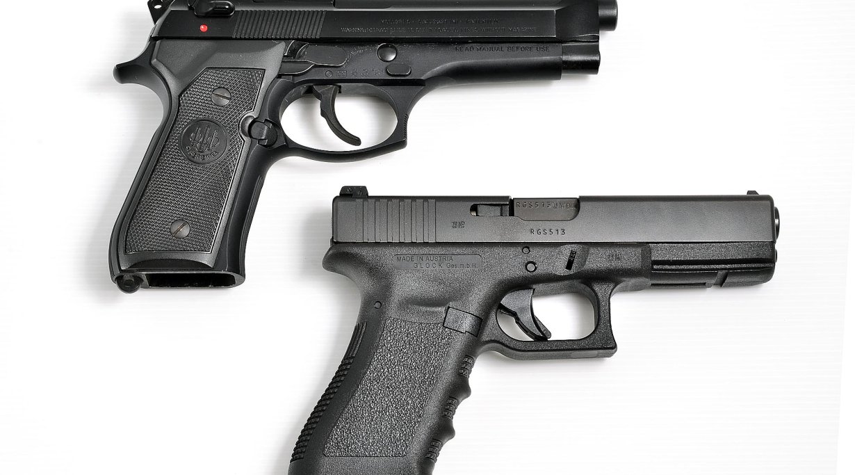 Beretta 92, Colt 1911, Glock 17: ein Vergleichstest