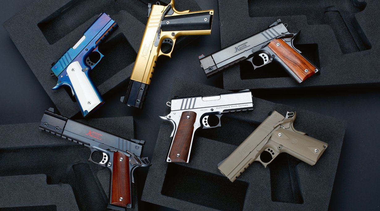 KORTH PRS: Ganzstahlpistole in .45 ACP