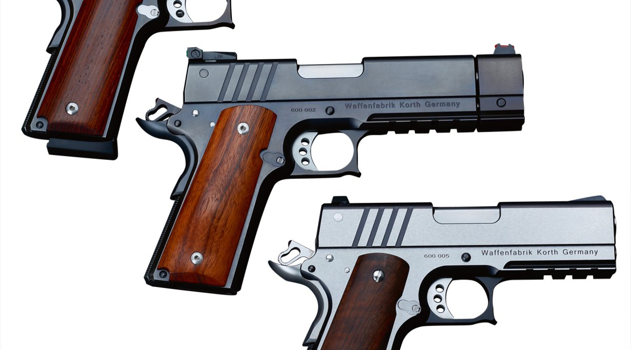 KORTH PRS: Ganzstahlpistole in .45 ACP