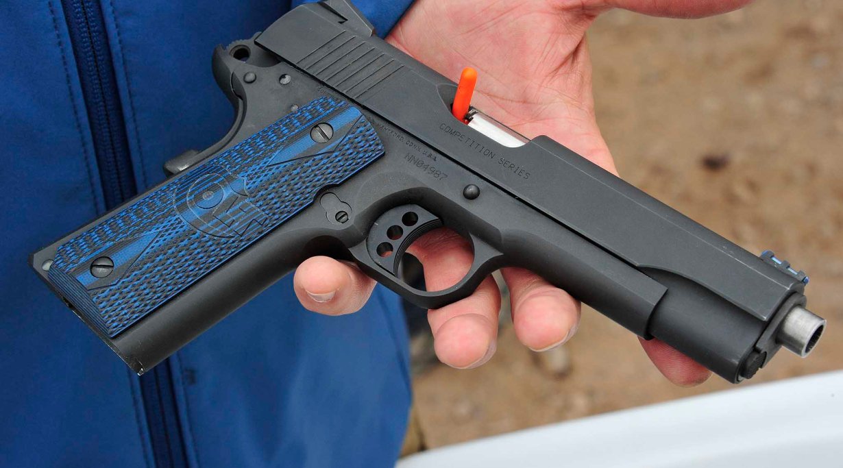 Colt Competition Pistole in mattschwarz