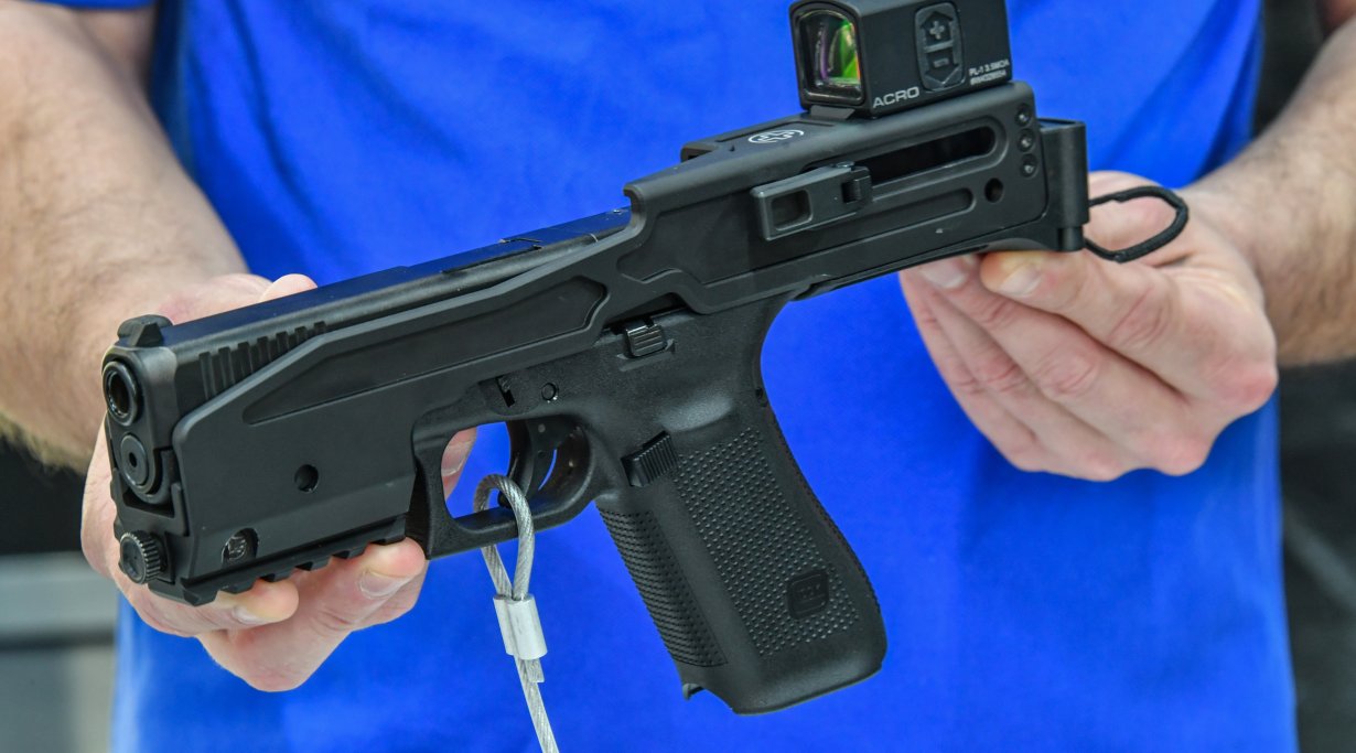 B&T USW-G17 Umbausatz für Glock 17 und 19 auf der IWA 2019