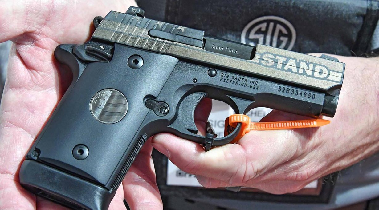 SIG P938 Stand Pistole