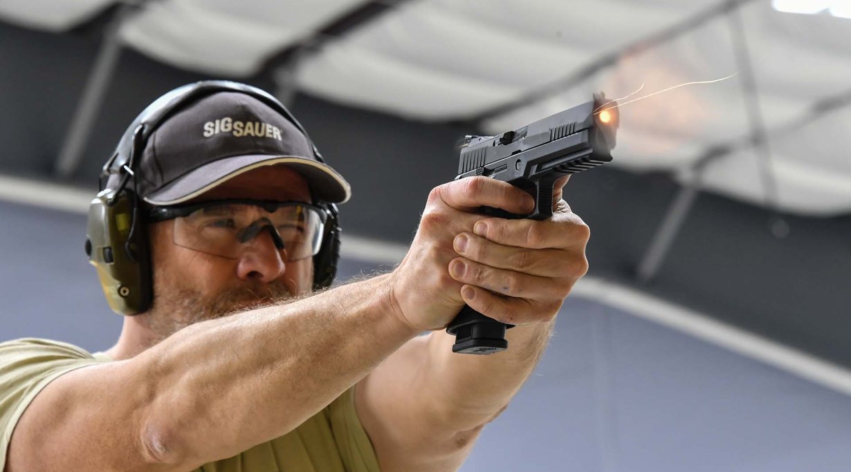 Live Shooting und Schiesstest der SIG Sauer P320 X-Five Match-Pistole