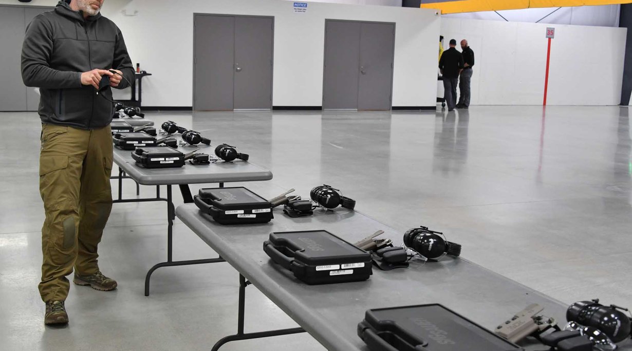 Stefan Perey, all4shooters Reporter bei der SIG Sauer Academy