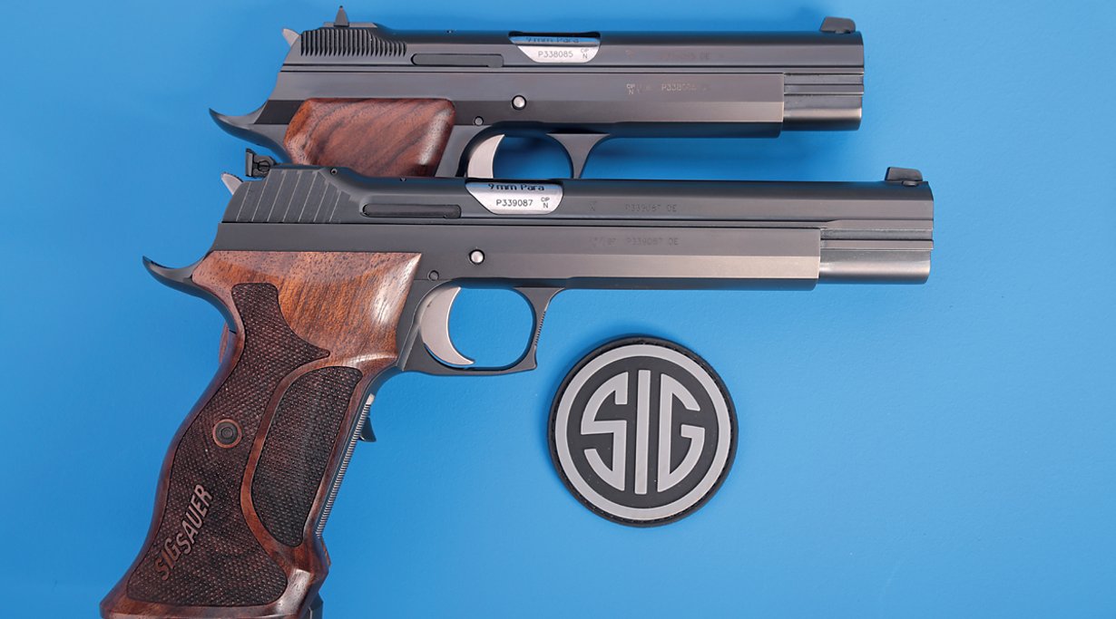 SIG Sauer P210 Supertarget und P210 Legend: