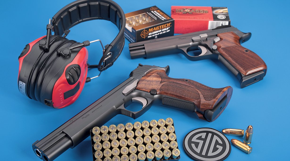 SIG Sauer P210 Supertarget und P210 Legend: