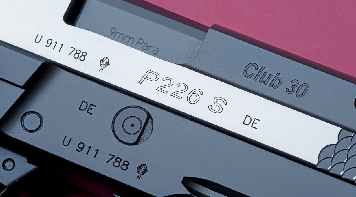 SIG SAUER P226 X-Six CLUB 30 Matchpistole in 9mm Luger