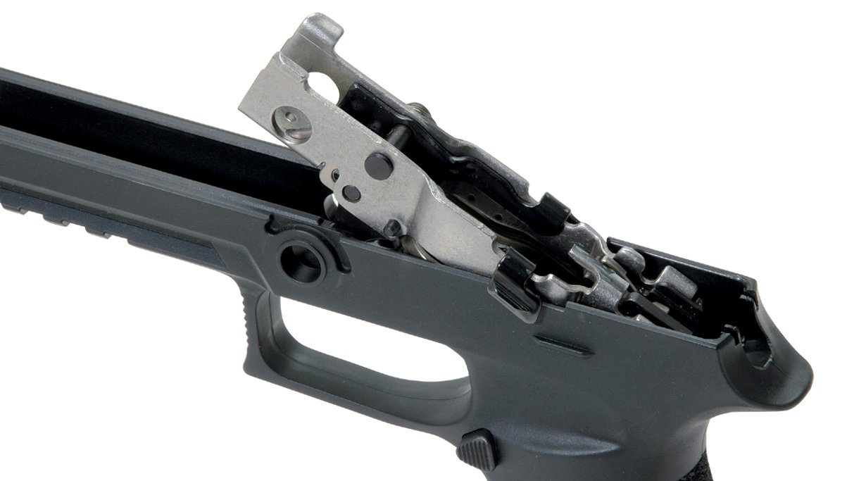 Rahmen im Griffstück