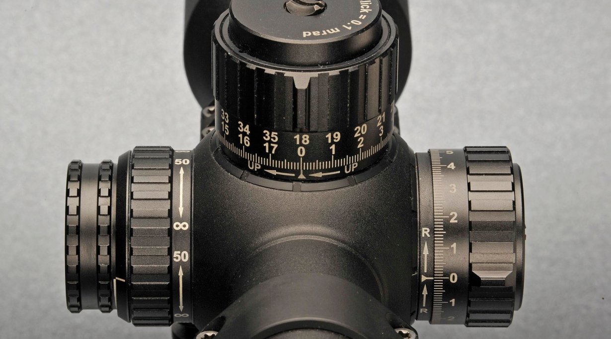 Die drei Türme aus Sicht des Schützen.