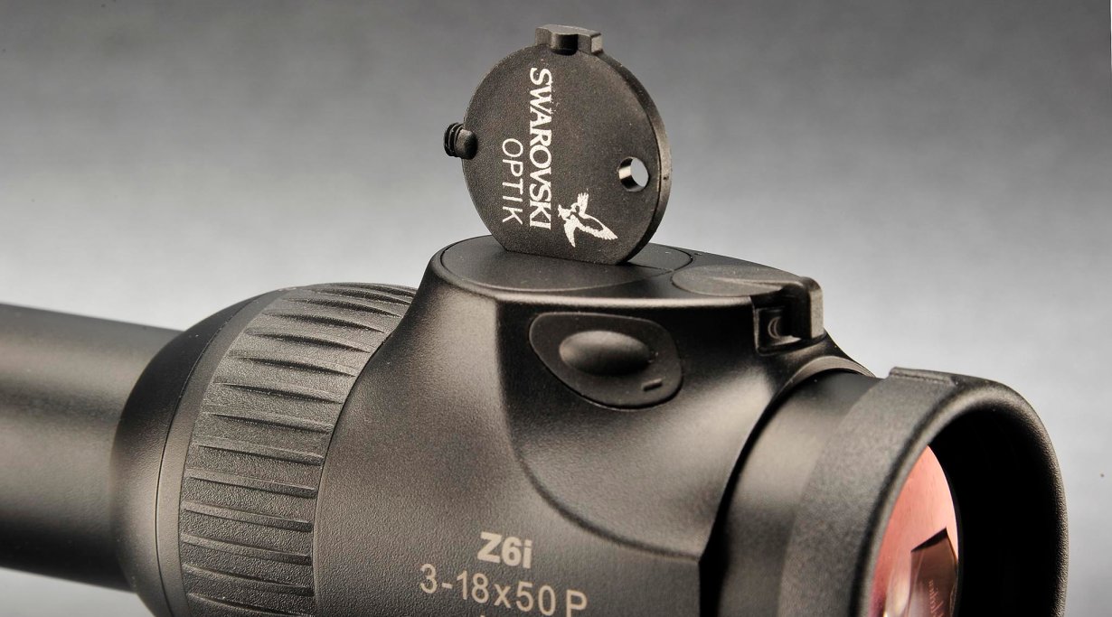 Beim Swarovski Z6i 3-18x50 wird eine Kunststoffscheibe mitgeliefert