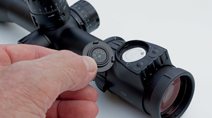 Swarovski X5(i) Zielfernrohr: Batteriewechsel 