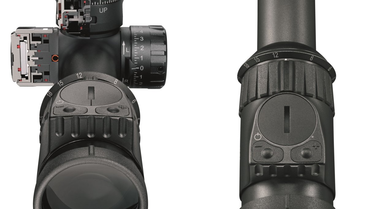 Swarovski X5(i) Zielfernrohr: Verstelltürme und Einstellvorrichtung