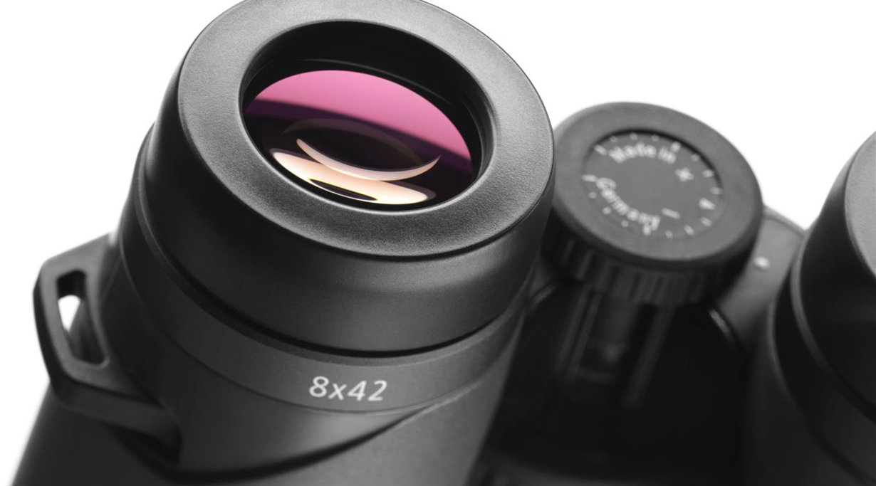 Nahaufnahme der Linse