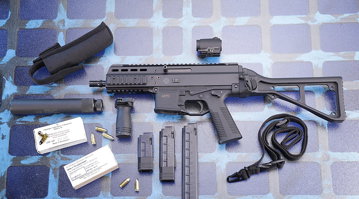 B & T- Pistolenkarabiner in 9 mm Luger