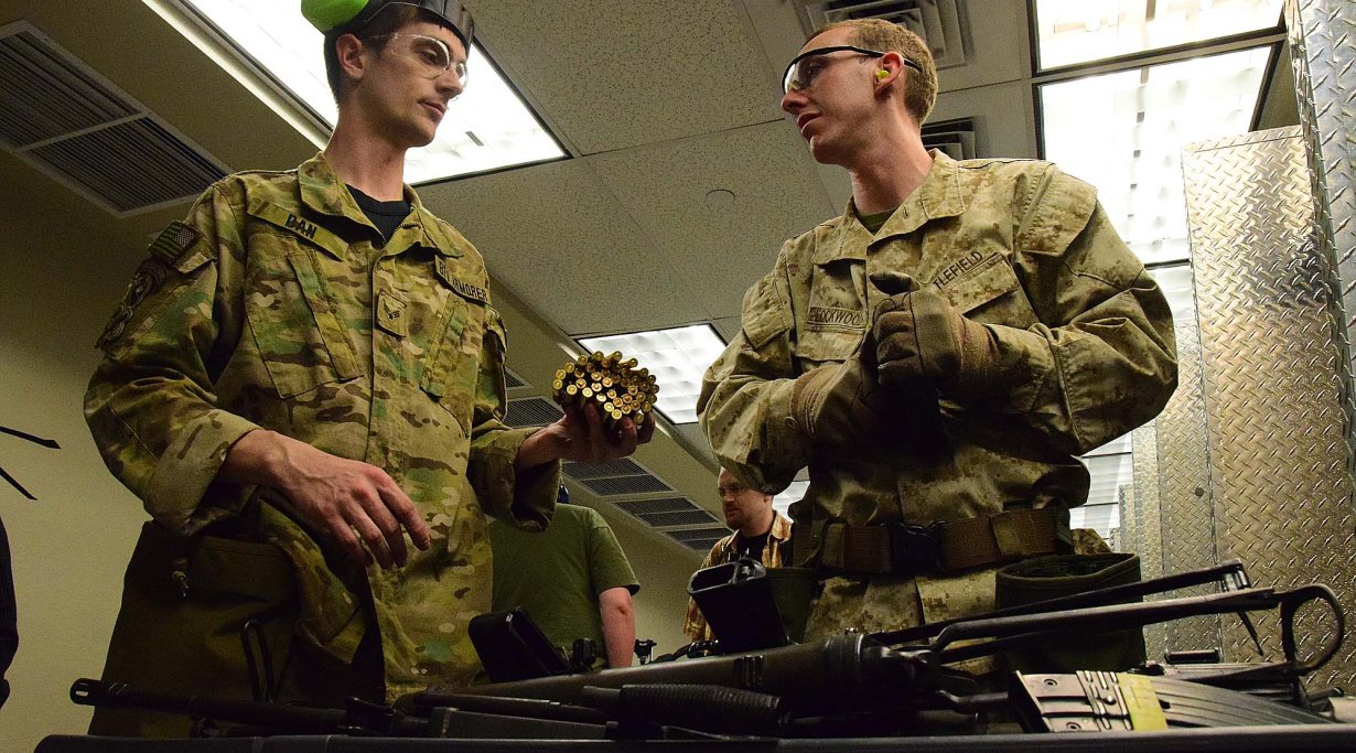 Die Attraktion für Waffenfreunde: „Battlefield Vegas“