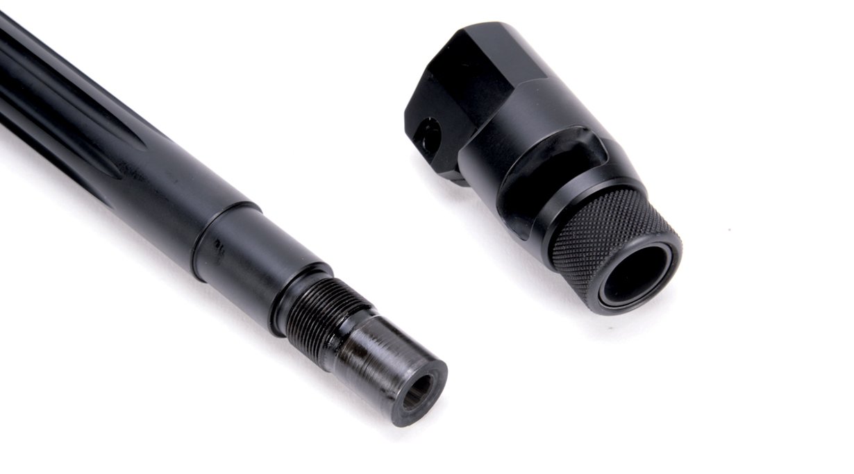 B&T Mündungsbremse des HAENEL RS9 