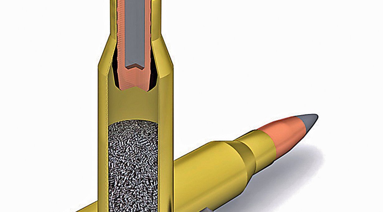 Die Patrone .338 Lapua Magnum 